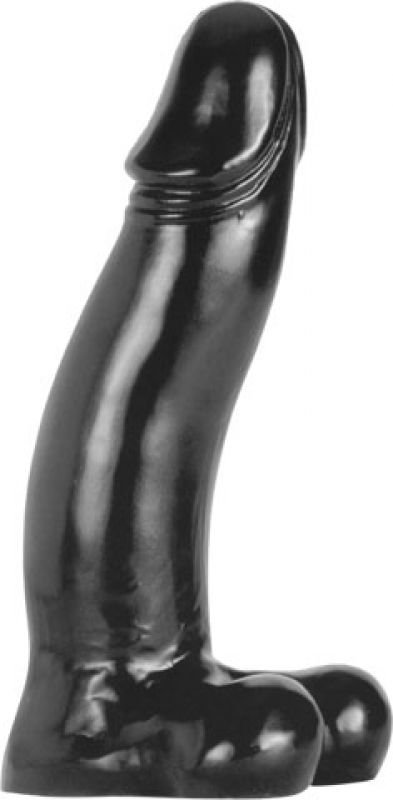 Der Monster-Dildo Black Gerhard 42x10cm