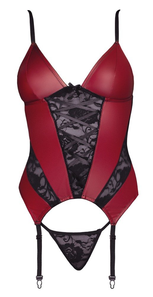 Strapshemd rot/schwarz Strapshemd rot/schwarz