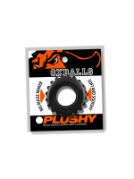 Vorschau: Oxballs PLUSHY Penisring Black Mica – Produktverpackung