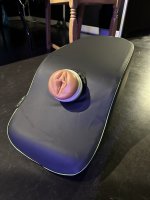 Vorschau: Masturbator Kissen mit Halter