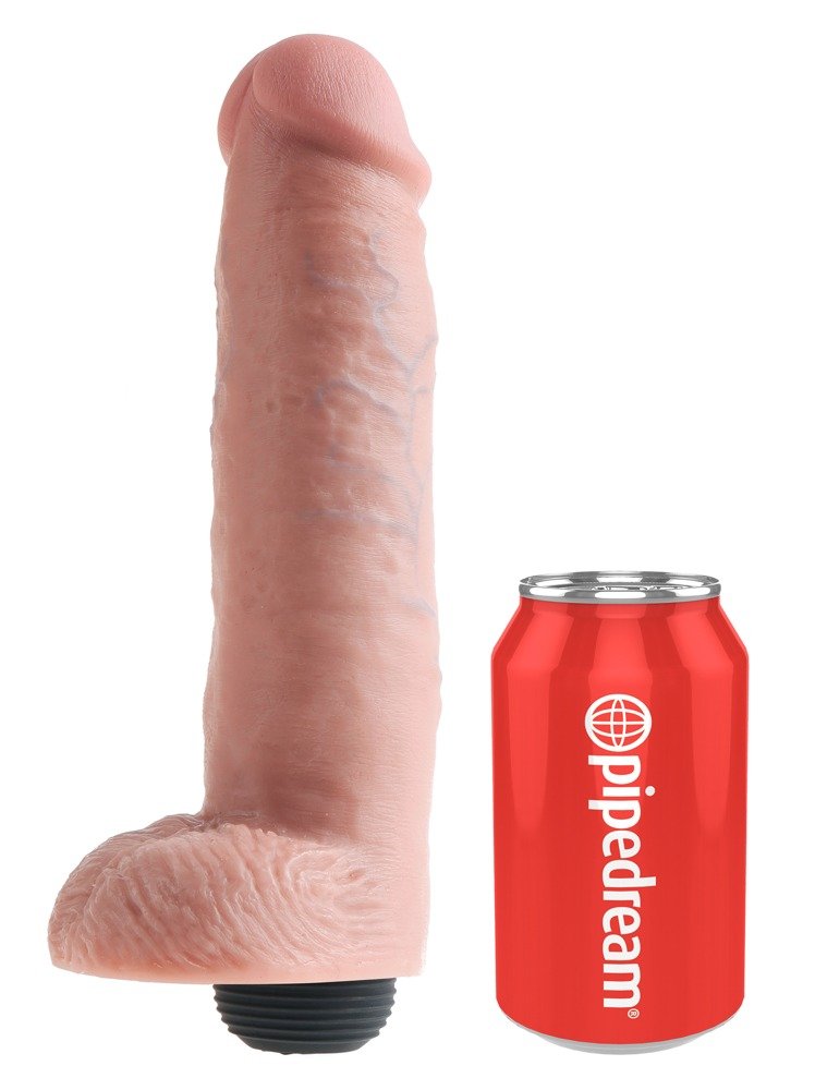 10"" Spritzdildo with Balls