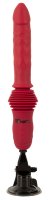 Vorschau: The Banger Double Thrusting Stoßvibrator – Vorderansicht mit Saugfuß