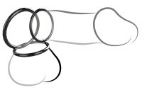 Vorschau: Silicone 3-Ring Stamina Set