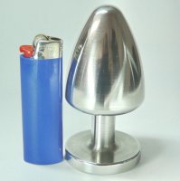 Vorschau: Buttplug aus Edelstahl Ø 50 mm