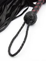 Vorschau: Lederflogger Impact – Handschlaufe und Flechtknoten