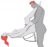 Vorschau: Keilförmiges Liebeskissen Heart Wedge