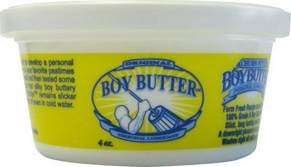 Mit Boy Butter wird es flutschig 4 oz 118 ml
