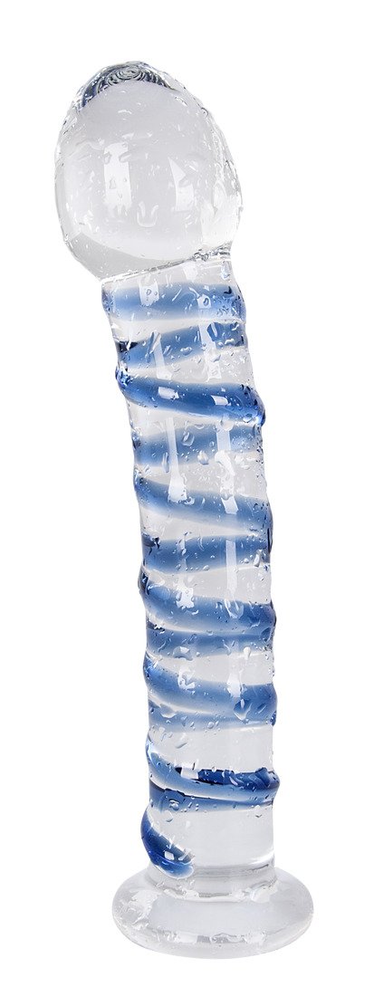 Transparenter Glasdildo Arts Clair Bleu Transparenter Glasdildo Arts Clair Bleu