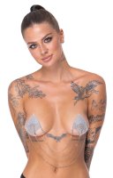 Vorschau: Intimschmuck Nippel Square Silber