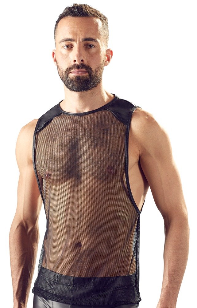 Herren Netzhemd