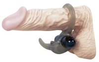 Vorschau: Penisring Ø 3 cm mit Vibroei und Klitoris-Reizarm