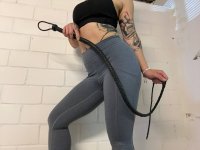 Vorschau: Singletail Peitsche aus Echtleder