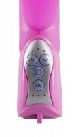 Vorschau: Silikon-Perlenvibrator mit Klitoris-Vibro-Bunny