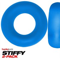 Vorschau: STIFFY 2er-Pack Bullen-Cockringe - Teal Ice