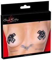 Vorschau: Nippelsticker mit Ring &amp; Nieten
