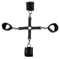 Vorschau: Bondage-Set Hand- und Fußfesseln sowie Fesselkreuz