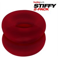 Vorschau: STIFFY 2er-Pack Bullen-Cockringe - Cherry Ice