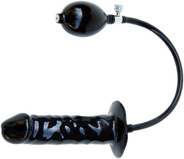 Aufblasbarer Dildo Größe M - für Fortgeschrittene Aufblasbarer Dildo Größe M - für Fortgeschrittene