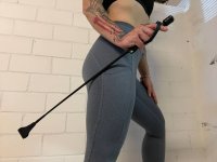 Vorschau: Klassische Gerte BDSM Schwarz