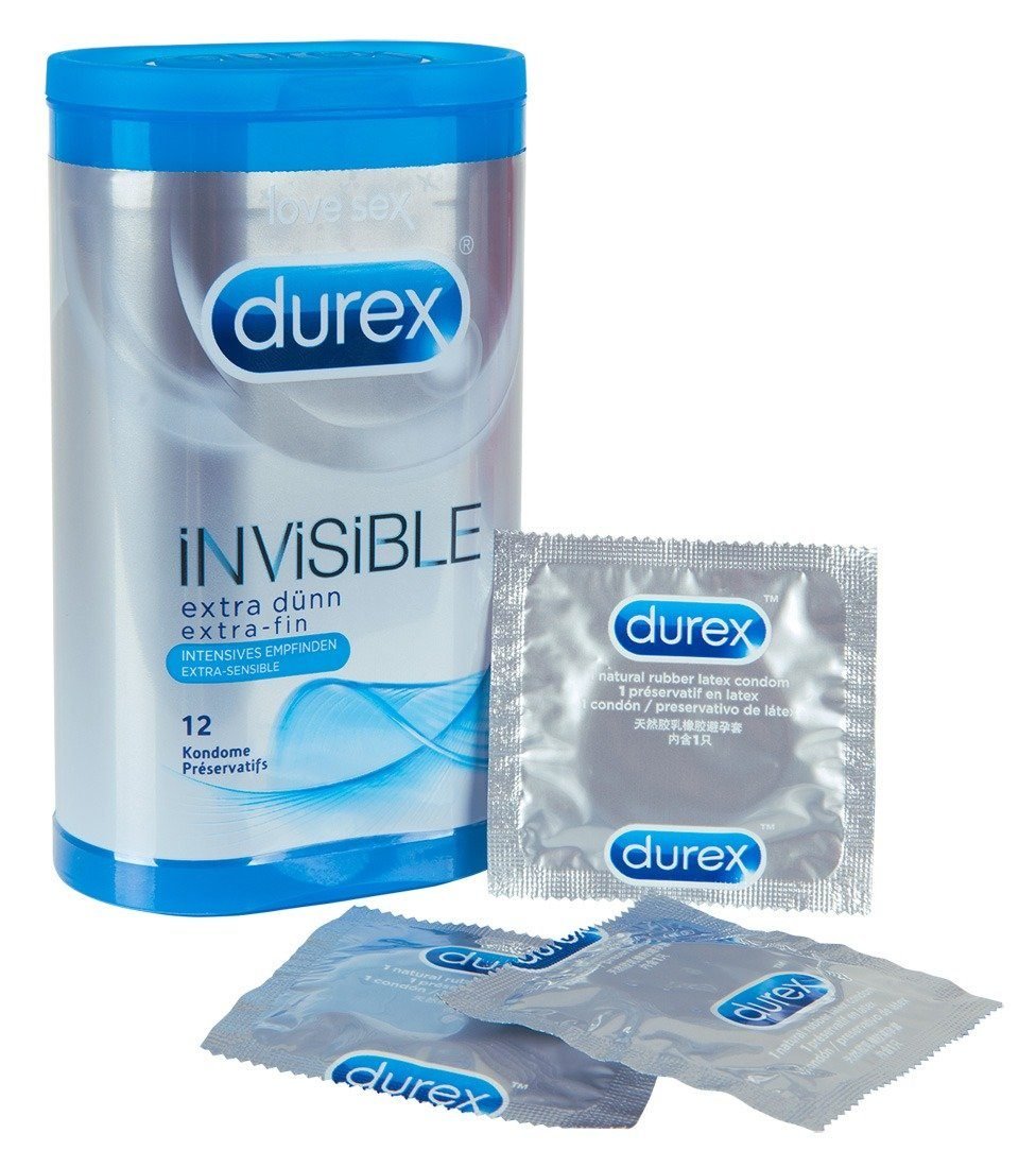 Kondom Invisible extra dünn 12er