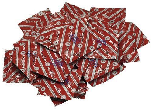 London Kondom Rot 100er-Beutel