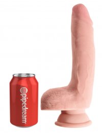 9"" Triple Density Cock with Balls