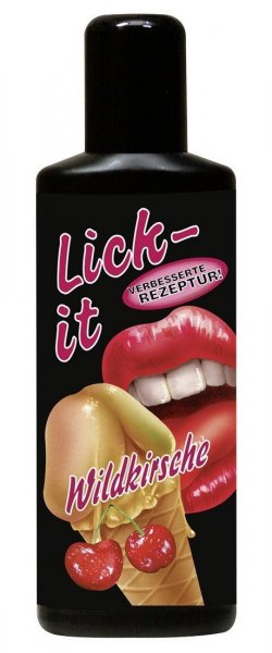 Lick-it Gleitgel mit Wildkirsch Aroma