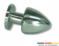 Vorschau: Buttplug aus Edelstahl Ø 70 mm Made in Germany