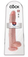 Vorschau: XXL Naturdildo 14&quot; mit realistischen Details Ø 6 cm