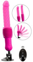Vorschau: Fickmaschine RC Warming pink – Funktionen und Fernbedienung