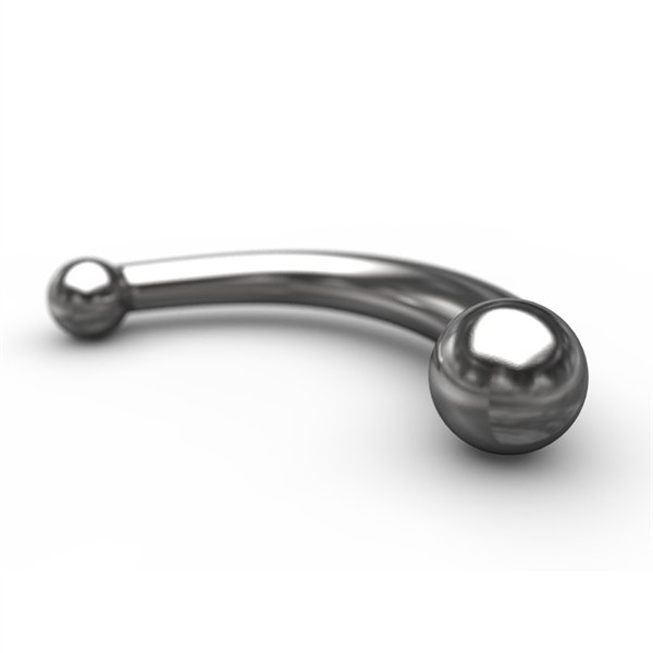 Gebogener Stahl-Dildo Gebogener Stahl-Dildo