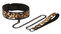 Vorschau: Leopard Wilde Leidenschaft – Leopard Print Bondage-Set mit Flogger