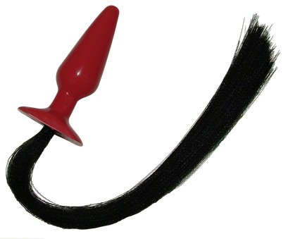 Pony play whip Analplug