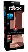 Vorschau: 9&quot;&quot; Triple Density Cock with Balls