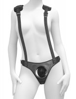 Vorschau: Komfortable Strap-On Suspenders von Steeltoyz