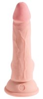 Vorschau: Triple Density Naturdildo mit Hoden 14 cm, Ø 3,9 cm