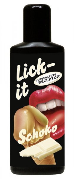 Lick-it Gleitgel mit Schoko Aroma