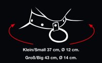 Vorschau: Halsfessel aus Metall mit O Ring