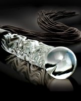 Vorschau: Glasdildo Hand Blown Glass Whip