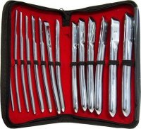 Vorschau: 14-teiliges Hegar Dilator Komplettset