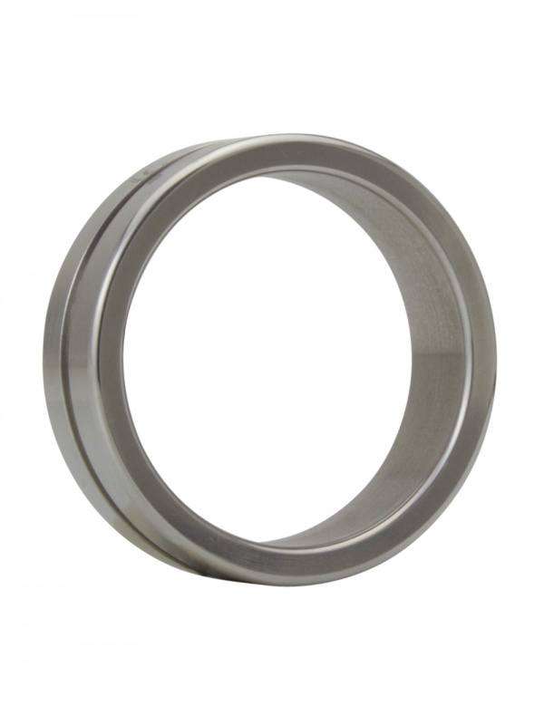 Penisring aus Edelstahl mit Rille | Online bestellen bei Steeltoyz