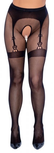 Strumpfhose ouvert Netz