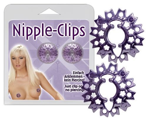 Wunderschön gearbeiteten Nipple-Clips