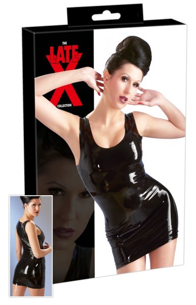 Latex-Minikleid