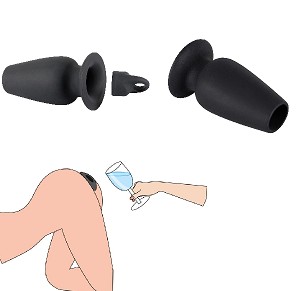 Analtunnel (Hohlplug)  offene Analplugs in vielen Varianten | Steeltoyz