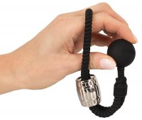 Vorschau: Penisschlaufe mit Kugelgewicht – Heavy Rope Cock Strap für intensiven Genuss