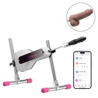 Vorschau: Lovense Mini-Sexmaschine – Übersicht mit App-Steuerung und Dildo