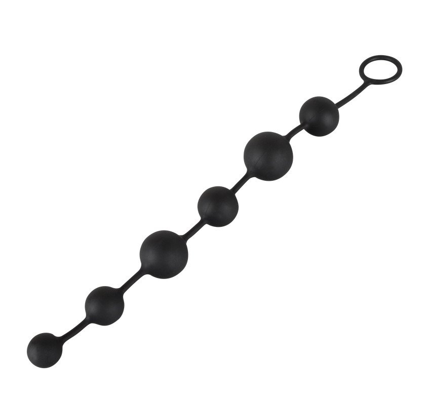 Analkette mit sechs Kugeln Ø 2,3-3,9 cm Analkette mit sechs Kugeln Ø 2,3-3,9 cm