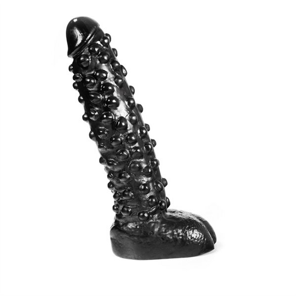 Tonguebiter Dildo Large Black 6,6 cm x 28 cm Tonguebiter Dildo Large Black 6,6 cm x 28 cm