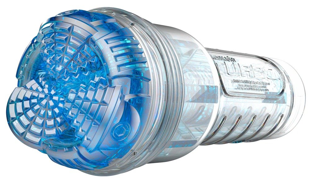 Transparent-blauer Masturbator Turbo Core Transparent-blauer Masturbator Turbo Core